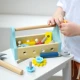 Fából készült szerszámok gyerekeknek Tooky Toy hordozható dobozban