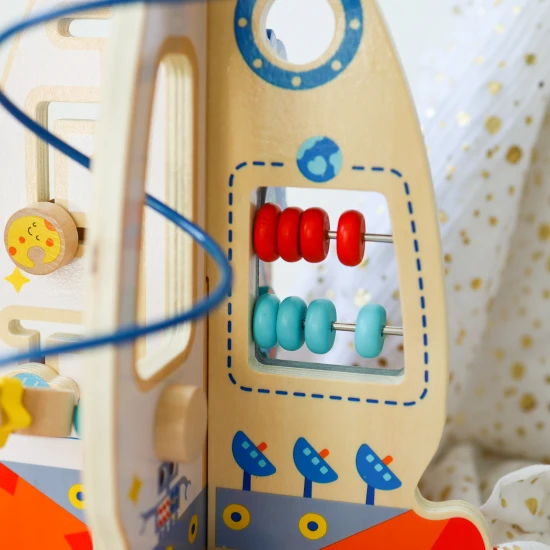 Rakéta többfunkciós játék Motorika Tooky Toys