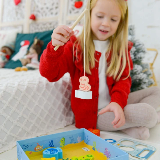 Társasjáték gyerekeknek Halfogás Több