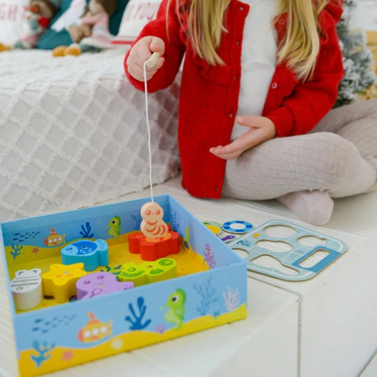 Társasjáték gyerekeknek Halfogás Több