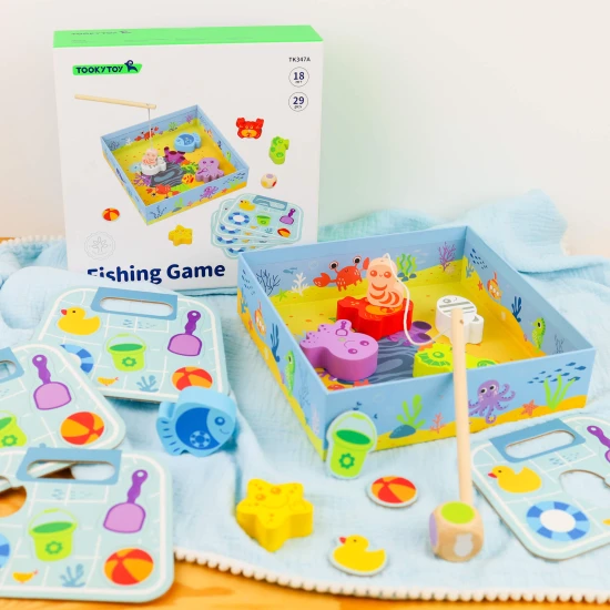 Társasjáték gyerekeknek Halfogás Több