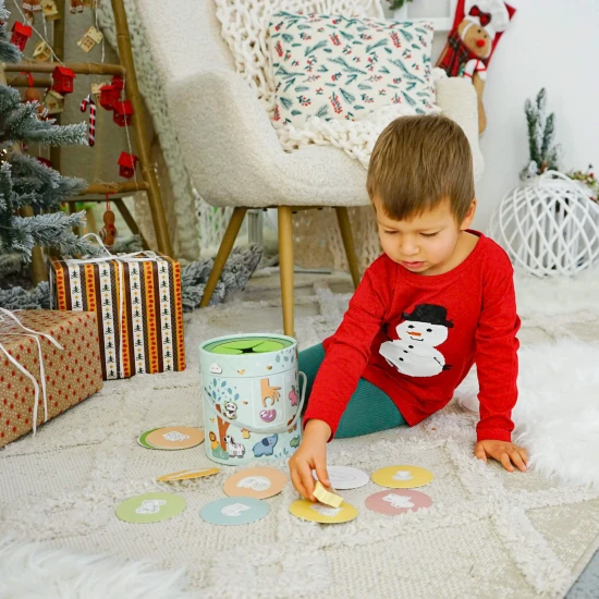 Érints és találj állatokat társasjáték gyerekeknek Tooky játék