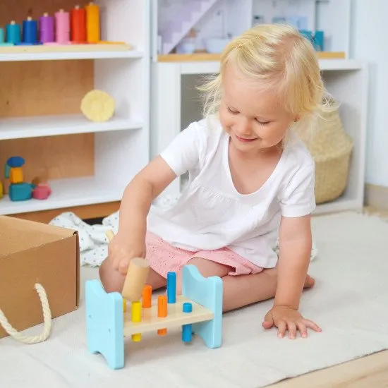 13-18 hónapos Oktatódoboz Midi Didaktikai játékok 1 éves kortól Tooky Toy