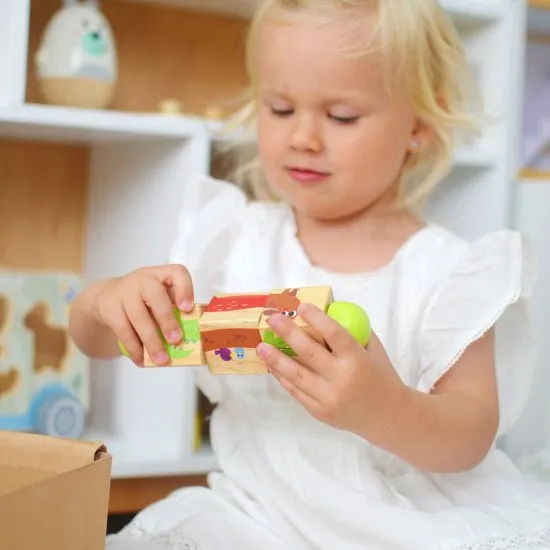 19-24 hónapos Oktatódoboz Maxi Didaktikai játékok 2 éves korig Tooky Toy