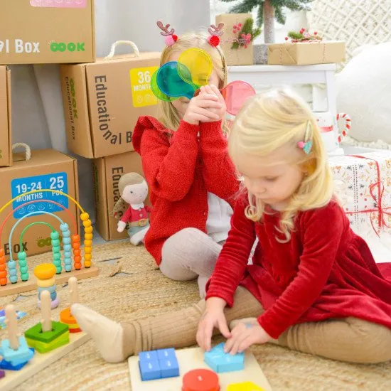 25-36 hónapos Oktatódoboz Didaktikus játékok 2 éves kortól Tooky Toy