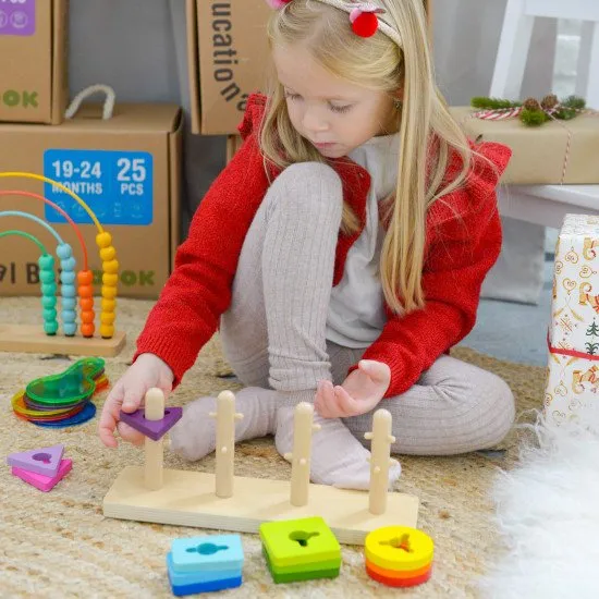 25-36 hónapos Oktatódoboz Didaktikus játékok 2 éves kortól Tooky Toy