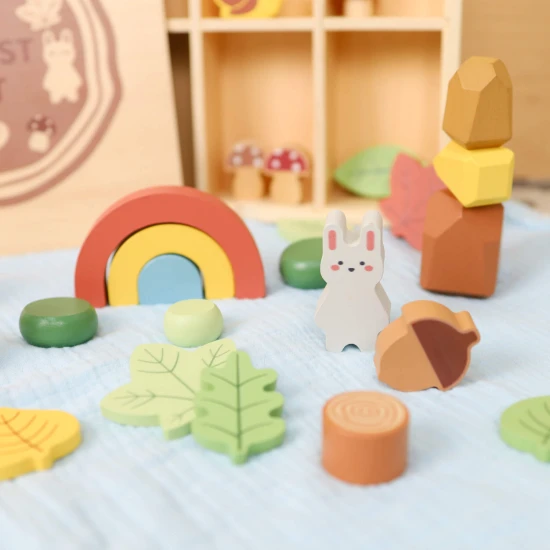 Fa játékkészlet Les Tooky Toy