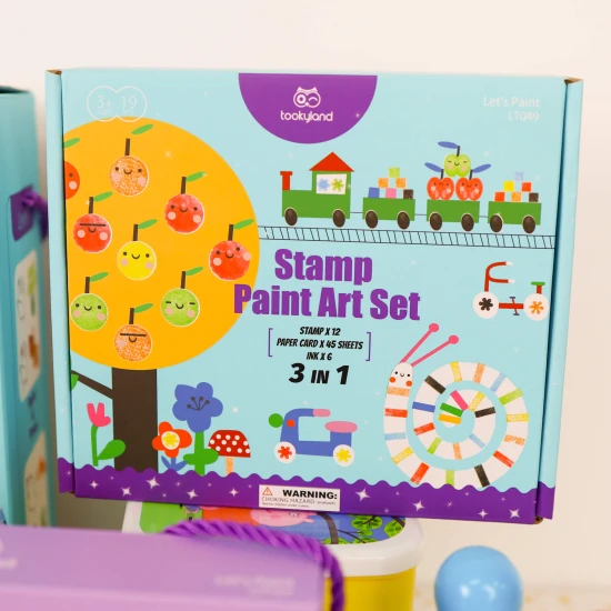 Egy nagy kreatív színkészlet csőben Festmény