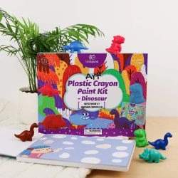 Kreatív készlet Első viasz 2 az 1-ben dinoszaurusz Kreatív készlet Első viasz 2 az 1-ben dinoszaurusz