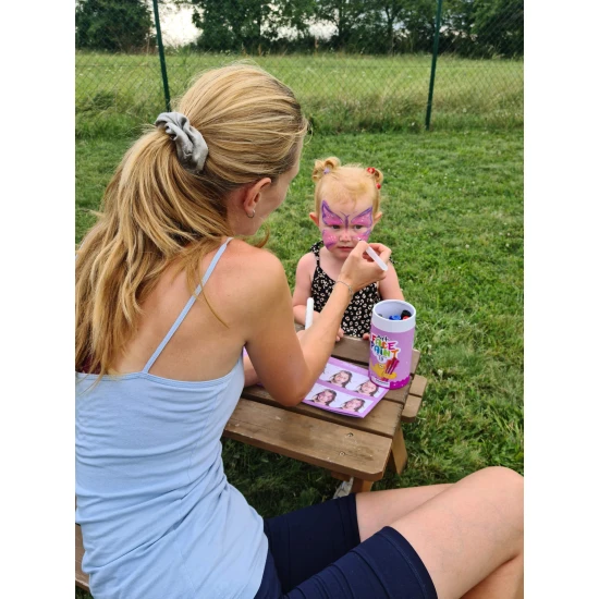 Vidám arcfestékek 10 db Tooky Toy