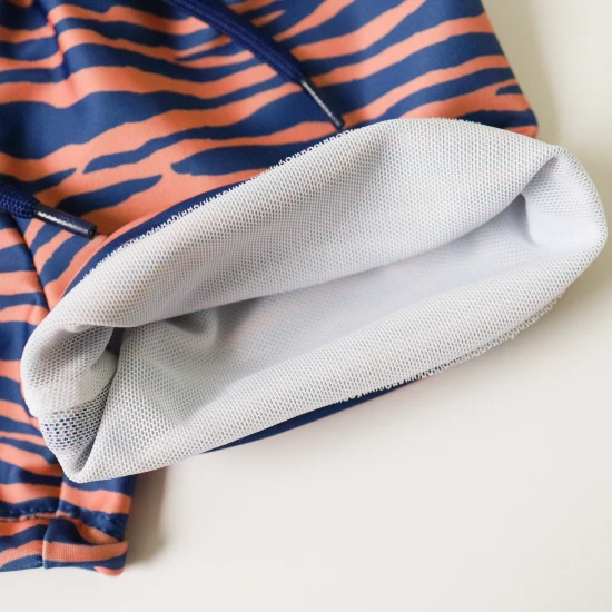 Gyermek fiú fürdőruha Boxer UPF 50+ Zebra Swim Essentials készlettel