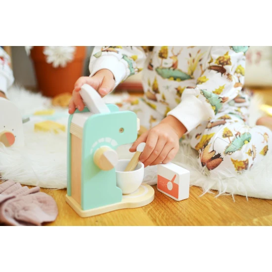Tooky Toy Kávéfőző tartozékokkal Kávégép tartozékokkal
