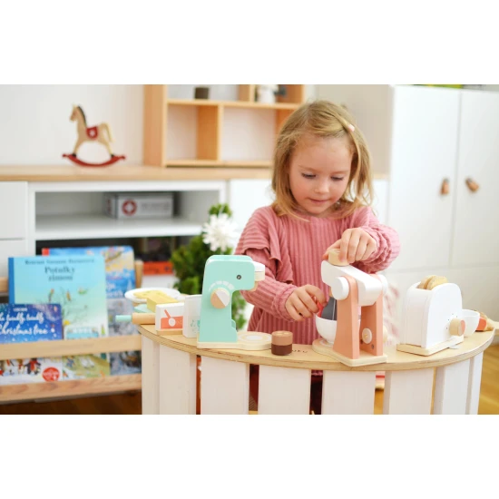 Tooky Toy Kávéfőző tartozékokkal Kávégép tartozékokkal