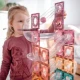 Mágneses építőkészlet Pastel Ball Run Pack 106 darabos golyópálya