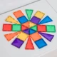 Mágneses építőkészlet Rainbow Mini Pack 24 darabos golyópálya