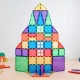 Mágneses építőkészlet Rainbow Creative Pack 102 darabos golyópálya