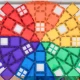 Mágneses építőkészlet Rainbow Creative Pack 102 darabos golyópálya