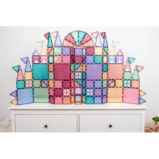 Mágneses építőkészlet Pastel Creative Pack 120 darabos golyópálya