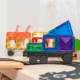 Colortiles Mágneses építőkészlet Rainbow Transport 50 db CT-R-00050-TR