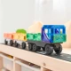 Colortiles Mágneses építőkészlet Rainbow Transport 50 db CT-R-00050-TR