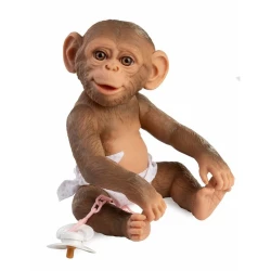 Guca Monkey teljes vinil testtel pelenkában 32 cm Guca Monkey teljes vinil testtel pelenkában 32 cm