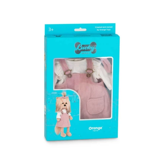 Lucky Doggy Kutyaruha szett - Stylish Vacation Orange Toys