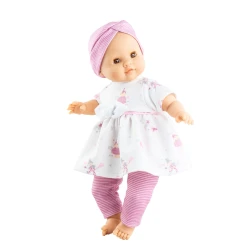 Doll Baby Ana csíkos nadrágban 36 cm Doll Baby Ana csíkos nadrágban 36 cm