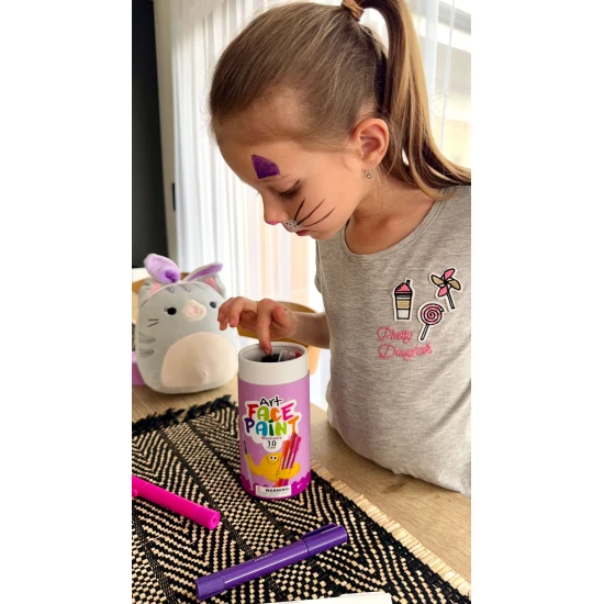 Vidám arcfestékek 10 db Tooky Toy