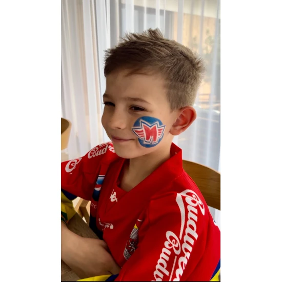 Vidám arcfestékek 10 db Tooky Toy