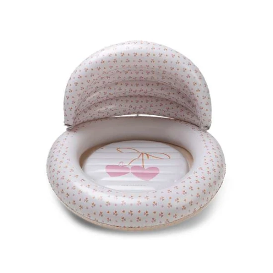 Felfújható medence ponyvatetővel Cozy Hearts 100 cm
