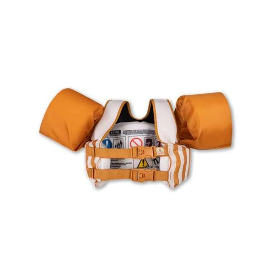 Swim Essentials Barna Leopárdmintás Ujjas Úszómellény 2-6 Éves