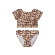 Wild Flower bikini crop top UPF 50+