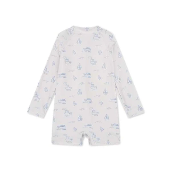 Little Seagull Fehér UPF 50+ fürdőruha Swim Essentials 