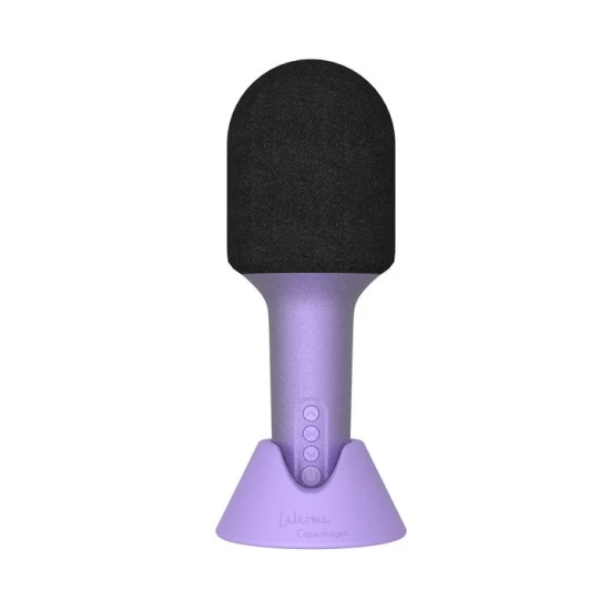 Lila mikrofon Csillámos Lila - Bluetooth mikrofon csillámmal, hangeffektekkel és szórakozással gyerekeknek.