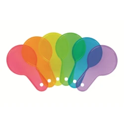 Színes műanyag lencsék