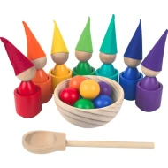 Golyós babák – Szivárvány 7 szín