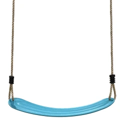 Műanyag hinta, rugalmas, türkiz