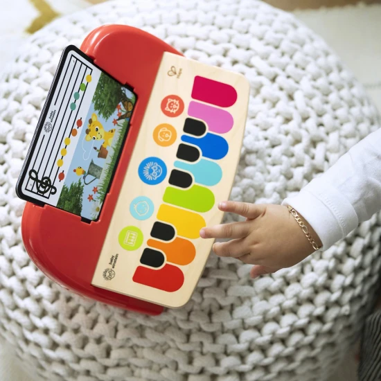 Fa zenélő zongora játék Cal’s First Melodies Magic Touch HAPE 6m+ Fa zenélő zongora játék Cal’s First Melodies Magic Touch HAPE 6m+ Baby Einstein 12577-6