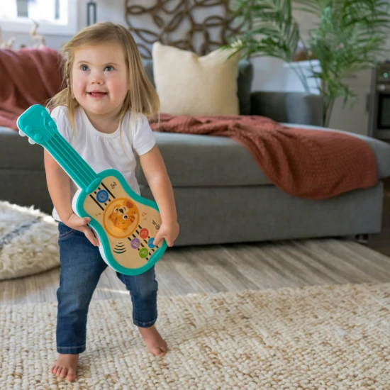 Zenélő játék fa ukulele Magic Touch HAPE 6m+ Baby Einstein 12609-6