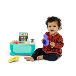 Zenélő játék konyhácska Magic Touch Kitchen™ Pretend to Cook HAPE 9m+ Zenélő játék konyhácska Magic Touch Kitchen™ Pretend to Cook HAPE 9m+