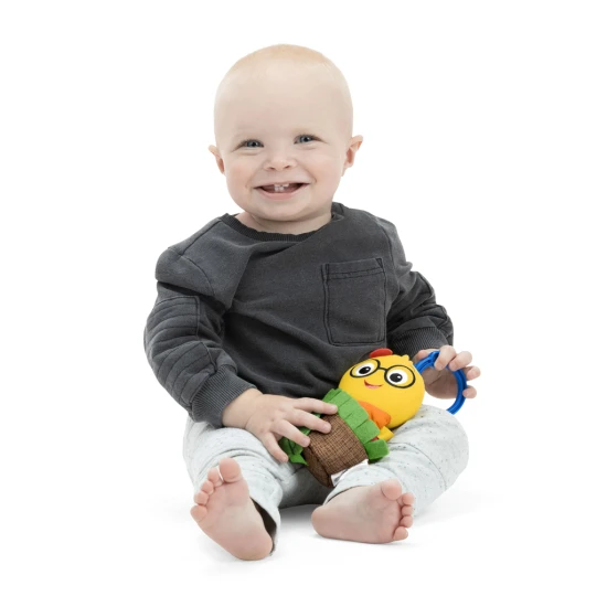 Húzható csörgő játék C-gyűrűvel Cal-a-Puller™ 0h+ Húzható csörgő játék C-gyűrűvel Cal-a-Puller™ 0h+ Baby Einstein 16887-6