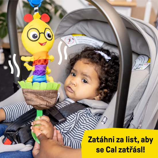 Húzható csörgő játék C-gyűrűvel Cal-a-Puller™ 0h+ Húzható csörgő játék C-gyűrűvel Cal-a-Puller™ 0h+ Baby Einstein 16887-6