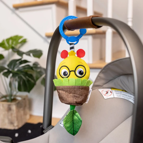 Húzható csörgő játék C-gyűrűvel Cal-a-Puller™ 0h+ Húzható csörgő játék C-gyűrűvel Cal-a-Puller™ 0h+ Baby Einstein 16887-6