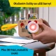 Baba Einstein kamera hanggal A színek elsajátítása gyerekjáték a Baby Einstein játékkamerával.