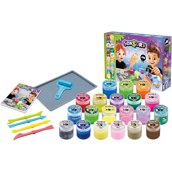 Szenzoros slime készlet 20 db