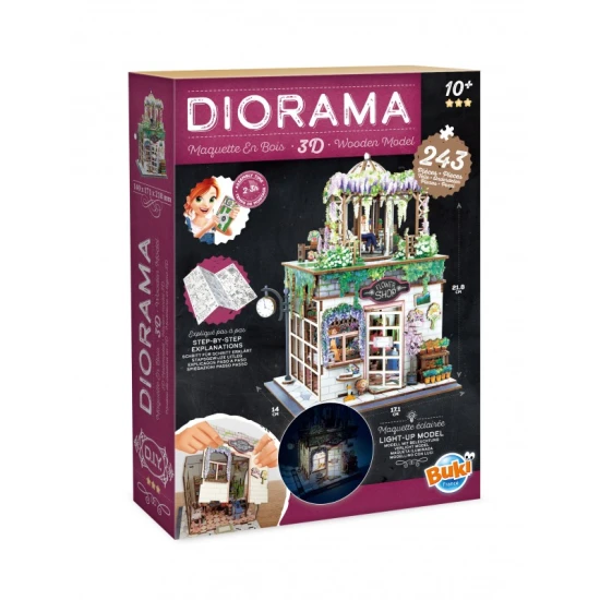 DIY Virágüzlet Dioráma
