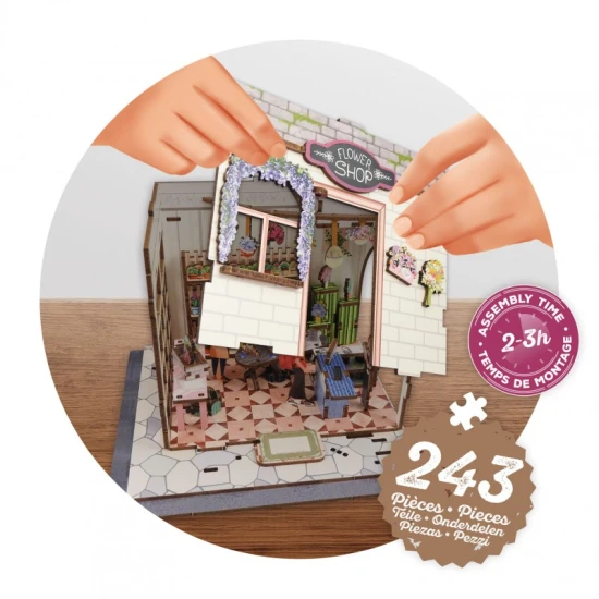 DIY Virágüzlet Dioráma
