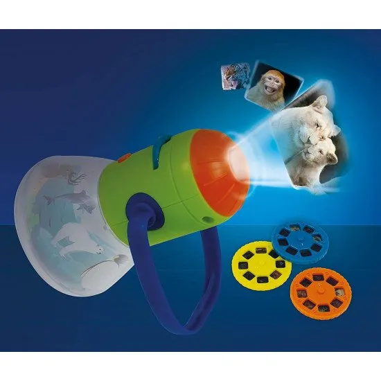 Lámpa, projektor és éjszakai lámpa 3 az 1-ben állatok