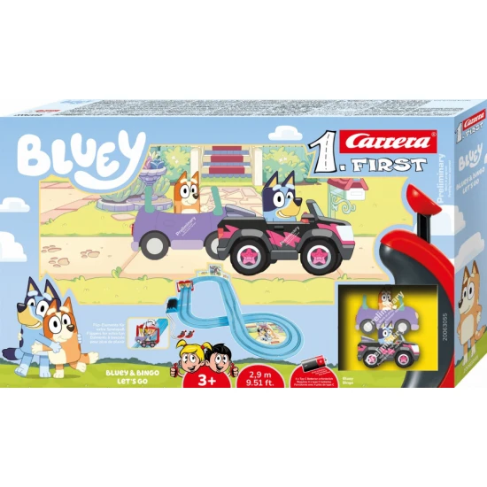 Carrera FIRST versenypálya Bluey 2,9 m