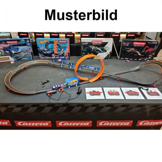 Carrera GO Challenger Hot Wheels autópálya Night Shifter autóval egy 6 m hosszú pályán.